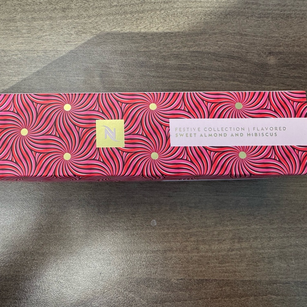 Nespresso Vertuo Limited Edition Sweet Almond and Hibiscus- sealed